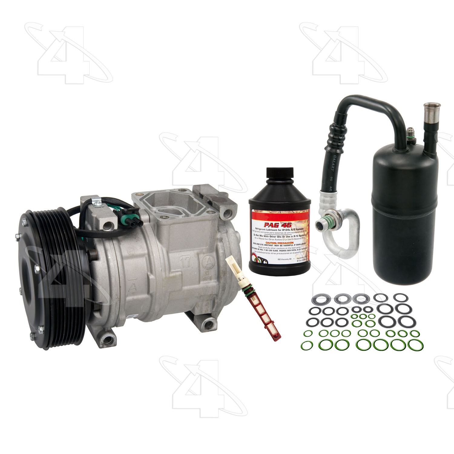 Four Seasons Front A/C Compressor Kit | 3734NK Fits Chevrolet, GMC, Saab - 5